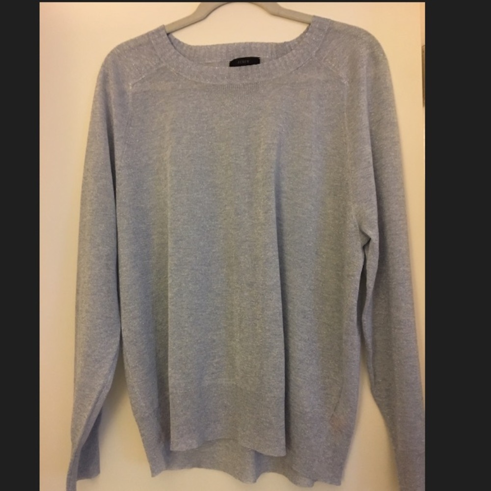 J Crew grey sweater